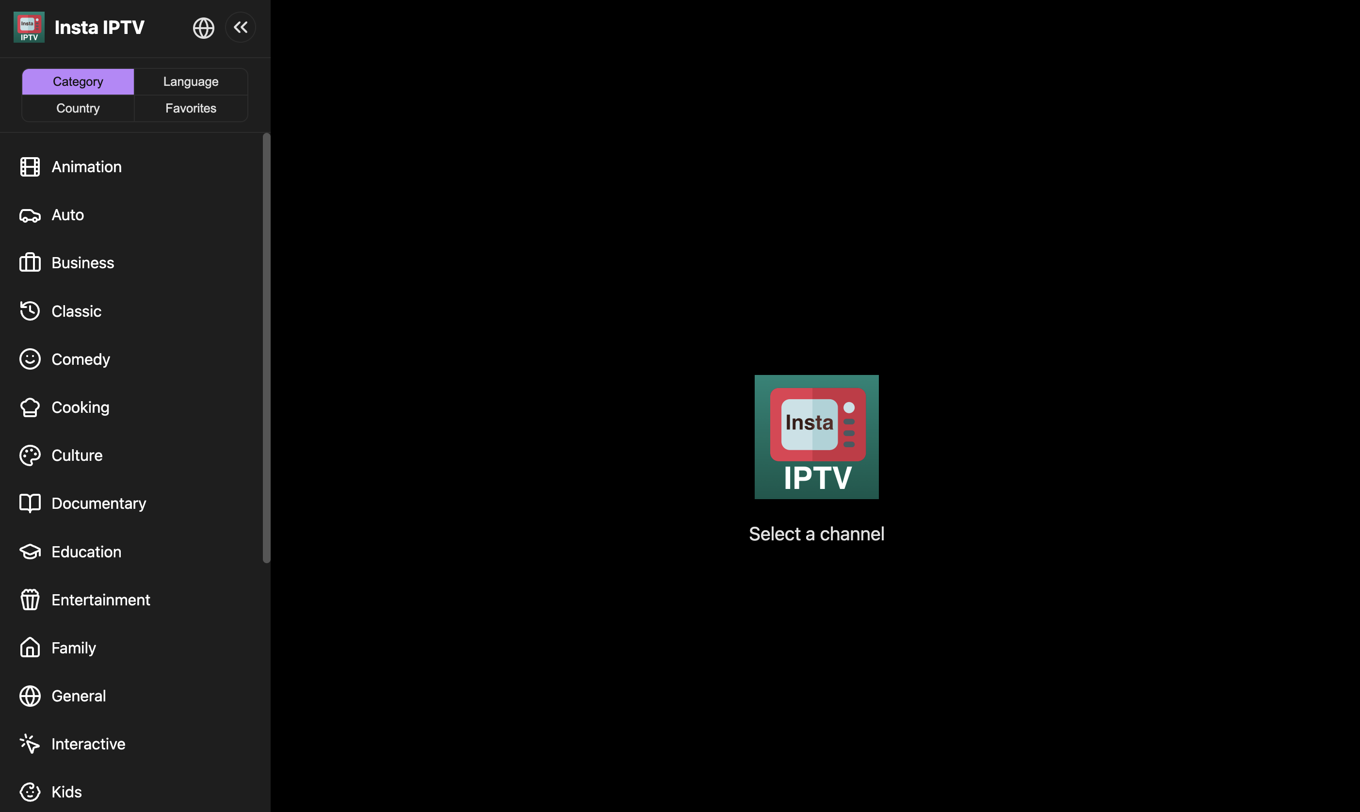Insta IPTV Banner